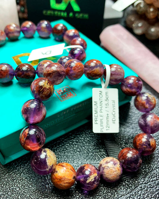 Embrace the Power of Buddha Stones: A Journey with the Purple Phantom Bracelet