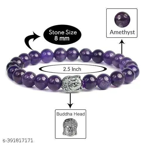 Embracing Energy: The Power of Buddha Stones Amethyst Bracelet