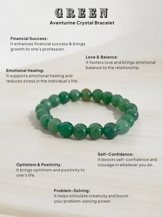 Embracing Positivity with Buddha Stones Green Aventurine Bracelet