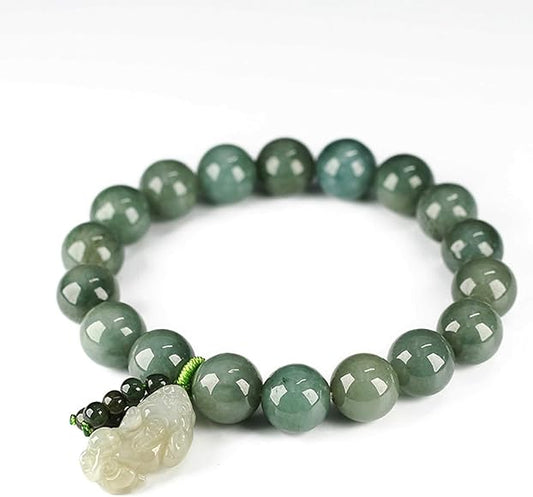 Embracing Serenity: The Jade Pi Xiu Bracelet for Wealth and Fortune