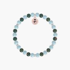 Embracing Serenity with the Buddha Stones Aquamarine Jade Bracelet