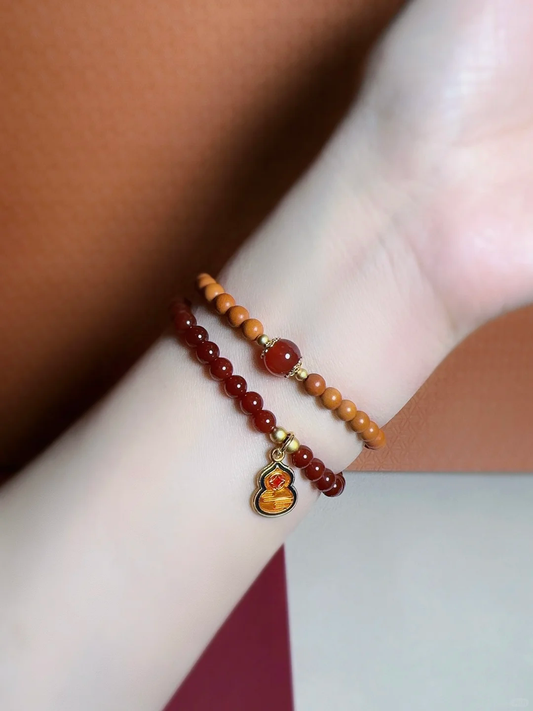 Enhancing Fortune with Buddha Stones Indicolite Tourmaline Bracelet