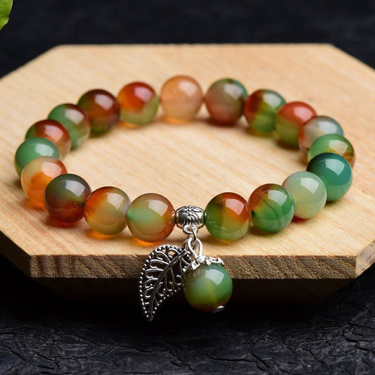 Healing Journeys with the Buddha Stone Orca Agate Bracelet