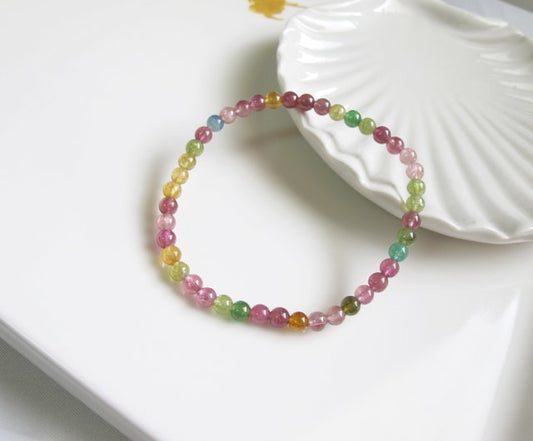 Natural Tourmaline DIY Design Women’s Candy Bracelet