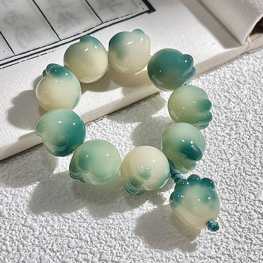 New Cute Color Series Cat Paw Bodhi Bracelet