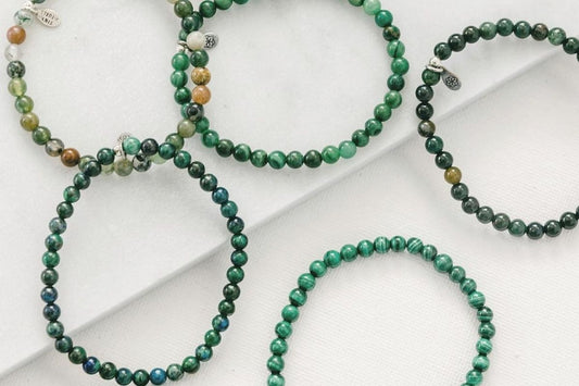 Unlock the Power of Buddha Stones Green Jade Topaz Luck Bracelet