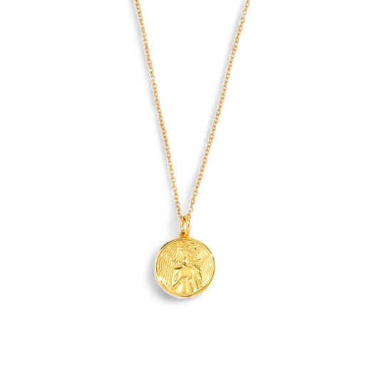 Greek Goddess Pendant Necklace
