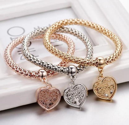 Tree of Life - Limited Edition Heart Charm Bracelet