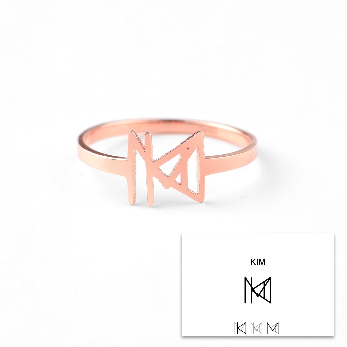 Monogramm-Namensring