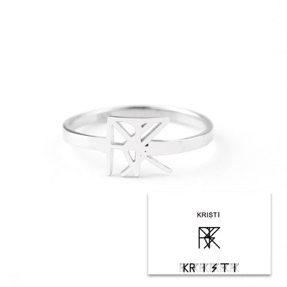 Monogramm-Namensring