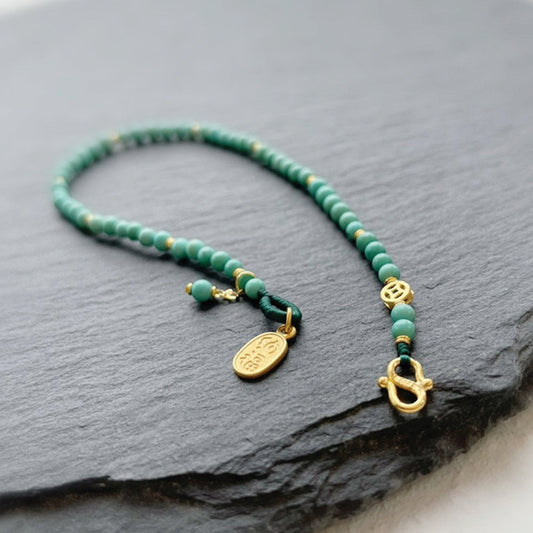 14k Natural Turquoise Bracelet