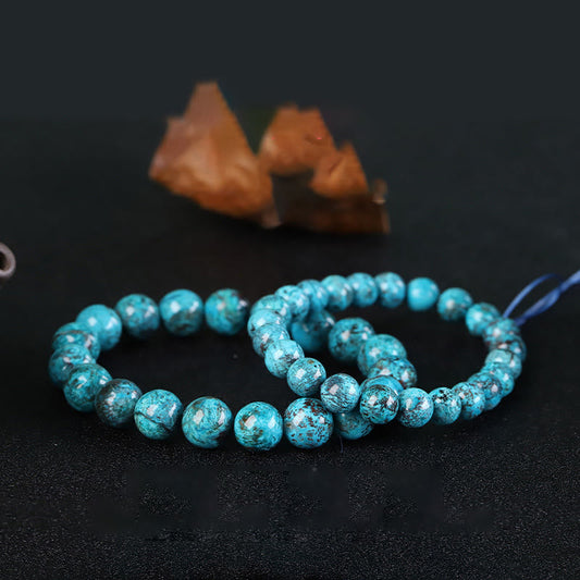Buddha Stones Armband aus natürlichem Phönixstein mit Kraft und Mut