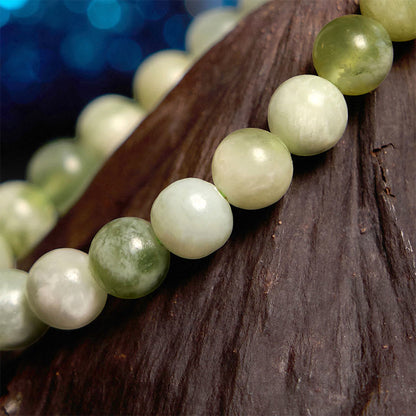Pulsera de jade de la abundancia con piedras de Buda 