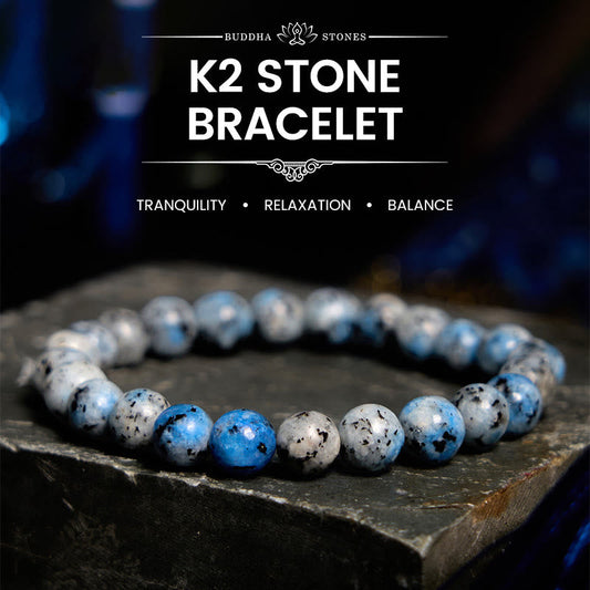Buddha Stones K2 Stein Balance Armband 