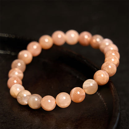 Buddha Stones Sonnenstein Positives Armband 