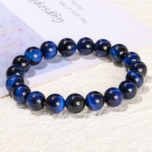 Buddha Stones Blaues Tigerauge Balance Armband 