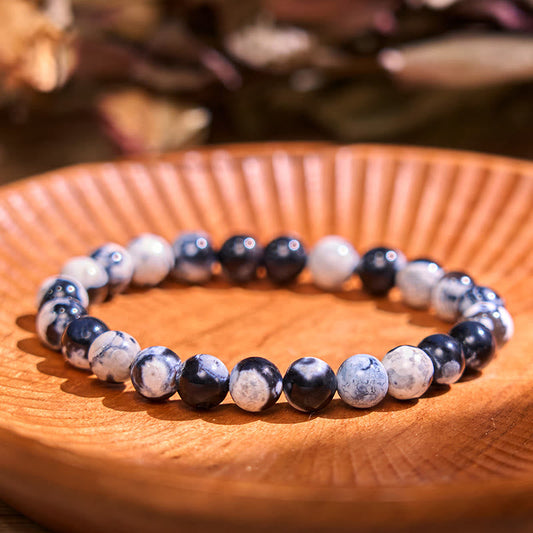 Pulsera protectora de ágata orca con piedra de Buda
