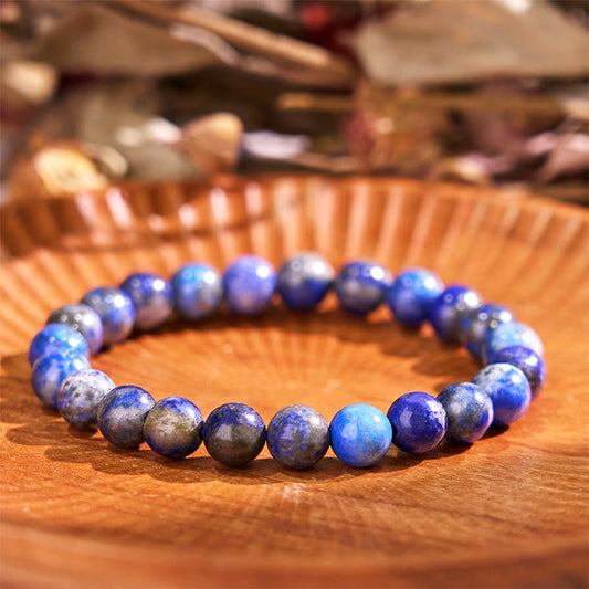 Pulsera de equilibrio positivo de lazurita y piedra de Buda