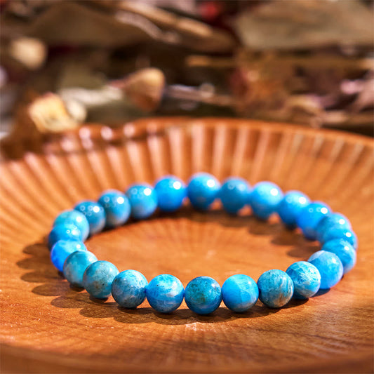Pulsera de motivación de apatita y piedra de Buda