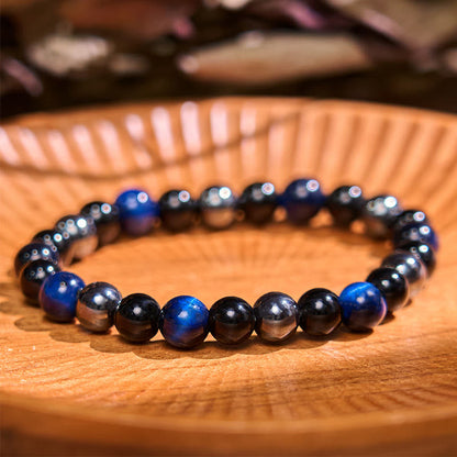 Buddha-Stein Verschiedene Kristalle Malachit Lazurit Hemimorphit Ruhe Armband