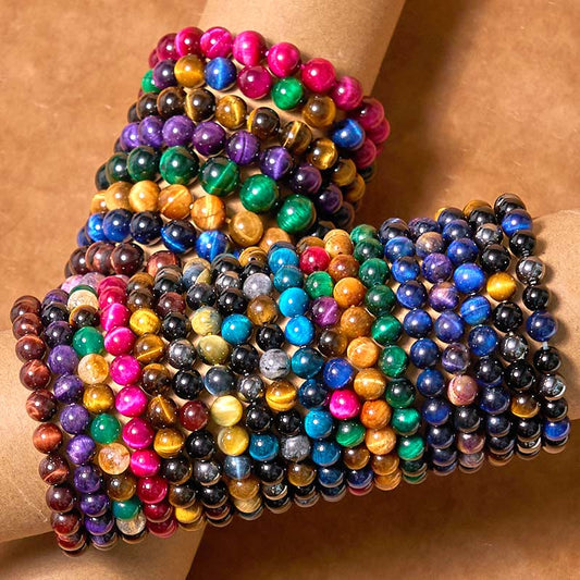Pulsera de confianza con ojo de tigre y piedra de Buda