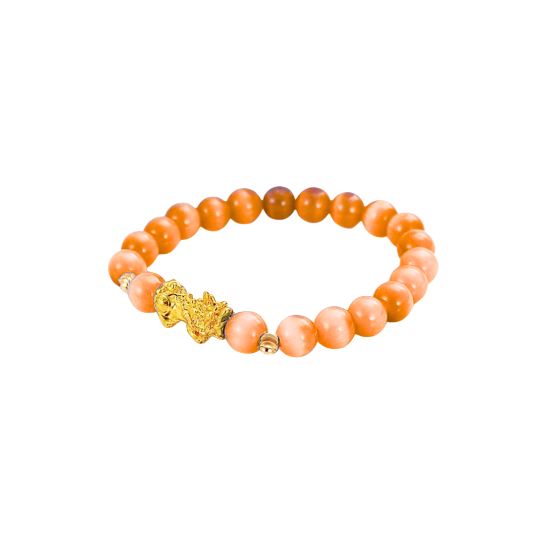 Natural Opal Pixiu Positivity and Luck Bracelet