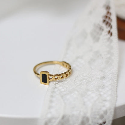 Anillo de ónix