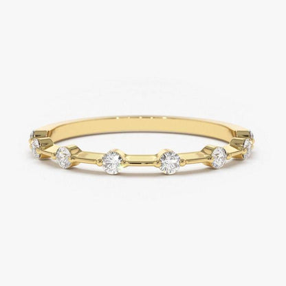 Ultra Thin Floating Eternity Band