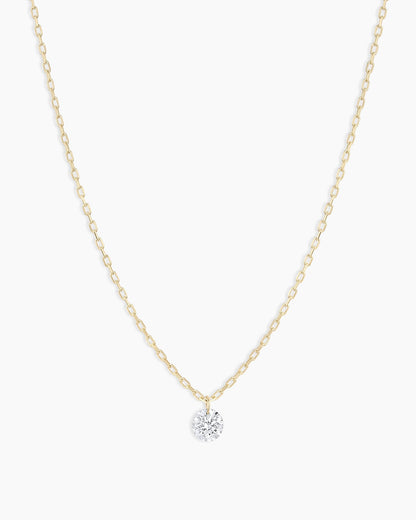 Floating Diamond Necklace
