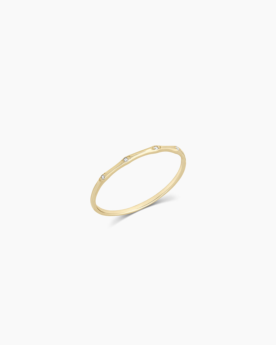 Diamant-Stapelring