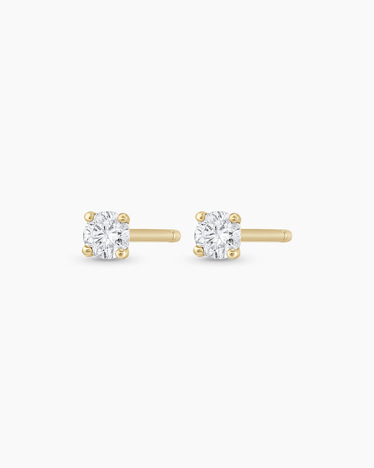 Diamant-Solitär-Ohrstecker