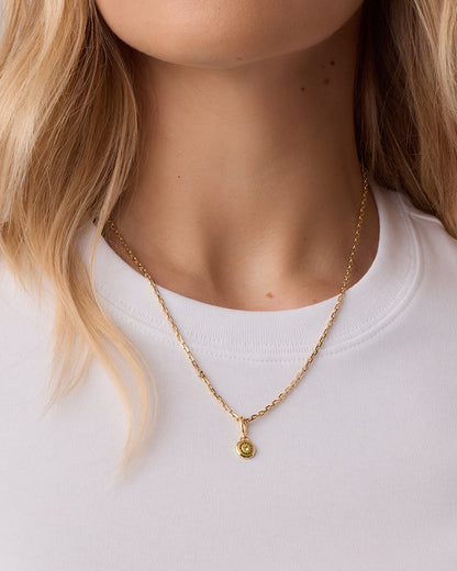 Charm Parker con piedra de nacimiento