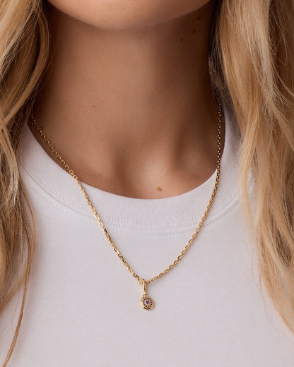 Charm Parker con piedra de nacimiento