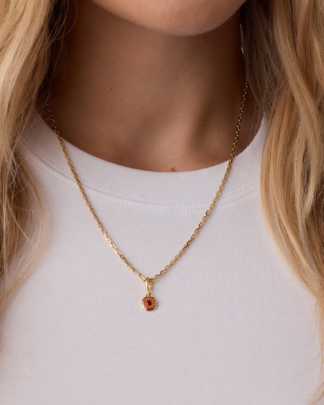 Charm Parker con piedra de nacimiento