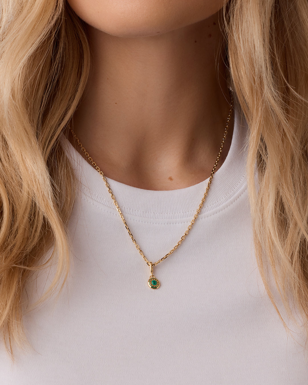 Charm Parker con piedra de nacimiento