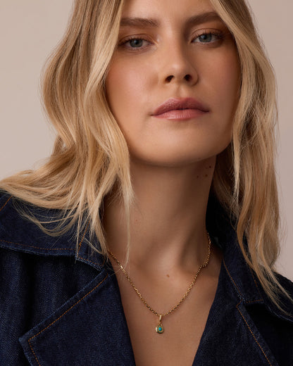 Charm Parker con piedra de nacimiento