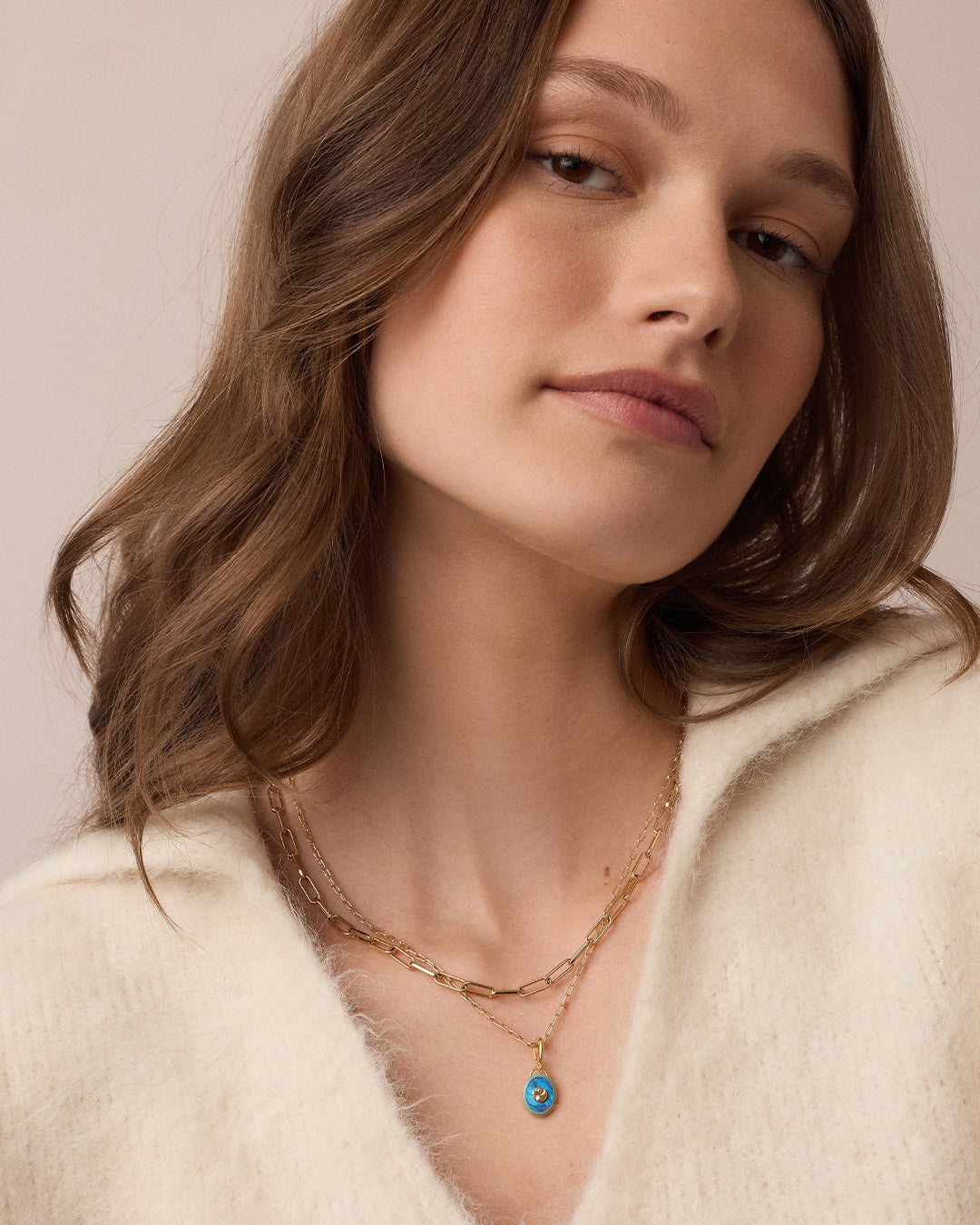 Collar con dije Parker de piedra preciosa Power Gemstone Balance