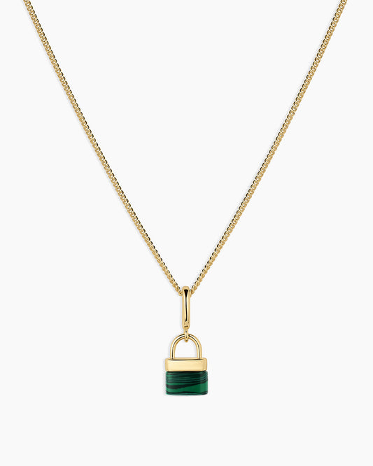 Padlock Parker Charm Necklace