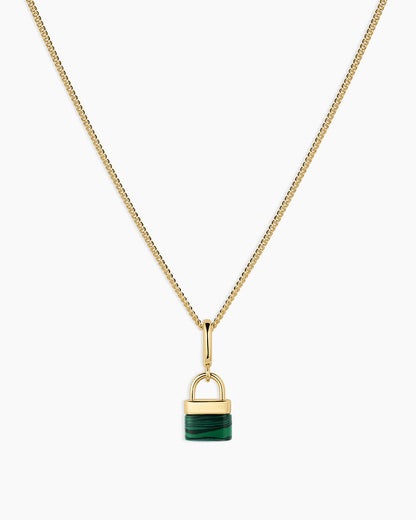 Padlock Parker Charm Necklace