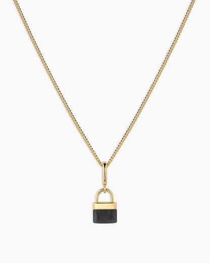 Padlock Parker Charm Necklace