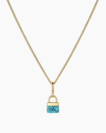 Padlock Parker Charm Necklace