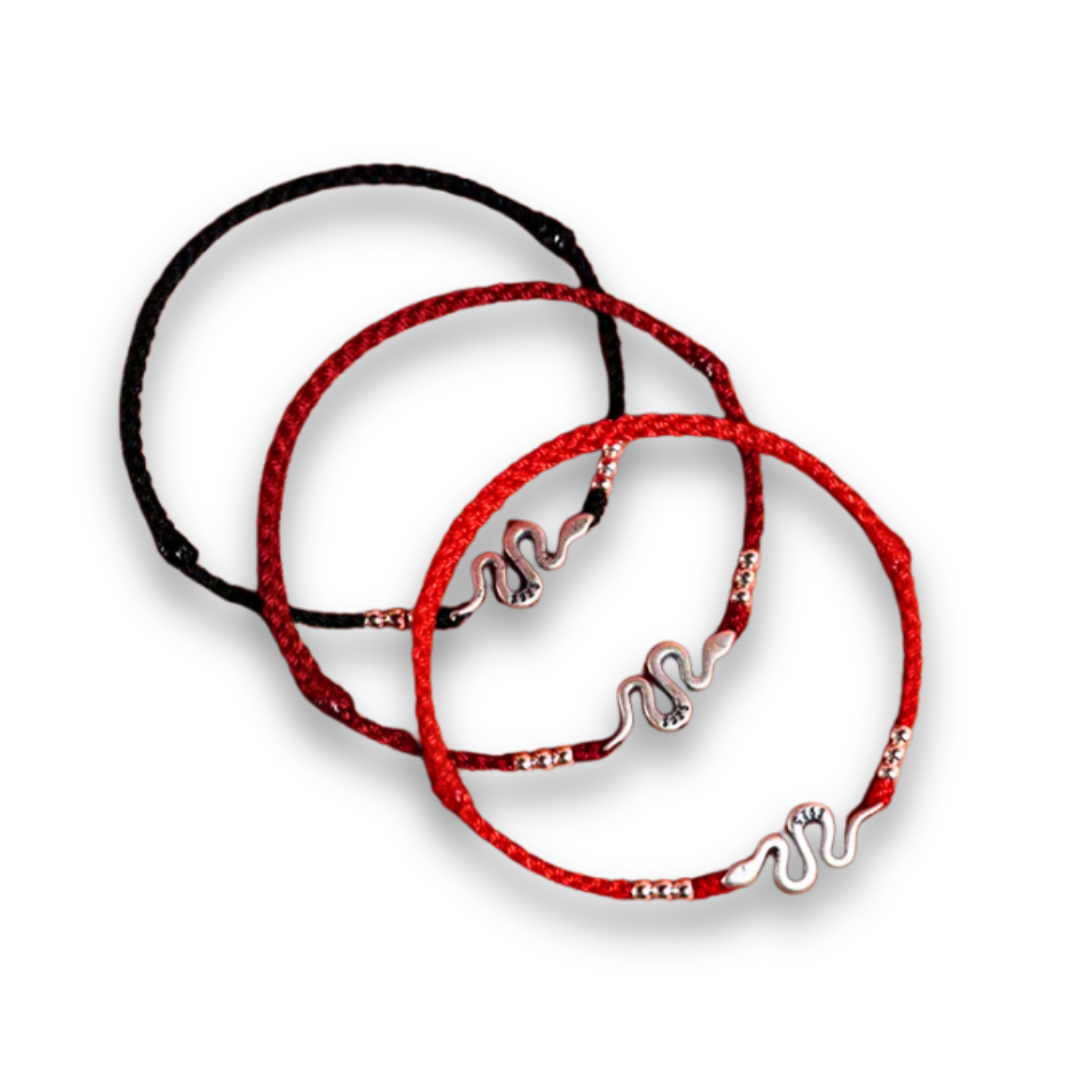 2025 Year of the Snake Charm String Bracelet