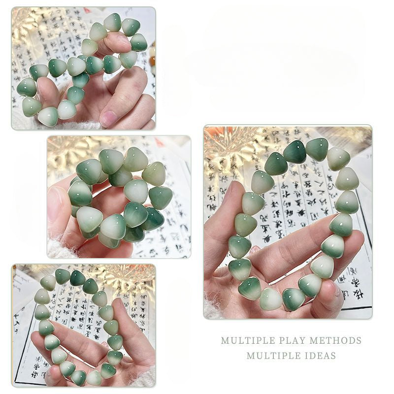 Water-Drop Shaped Bodhi Bracelet 12mm - Touch Bling