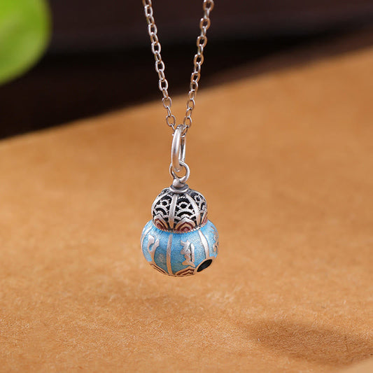 Buddha Stones 999 Sterling Silber Om Mani Padme Hum Gravierte Halskette mit Weisheitsanhänger