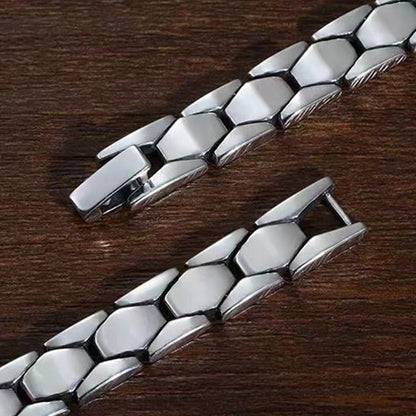 Pulsera curativa con diseño de cabeza de tigre y piedras de Buda