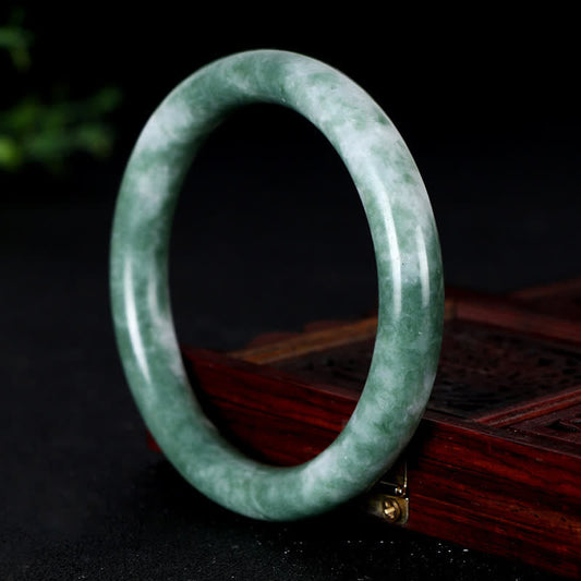 Pulsera de jade natural con piedras de Buda para la suerte y la abundancia 