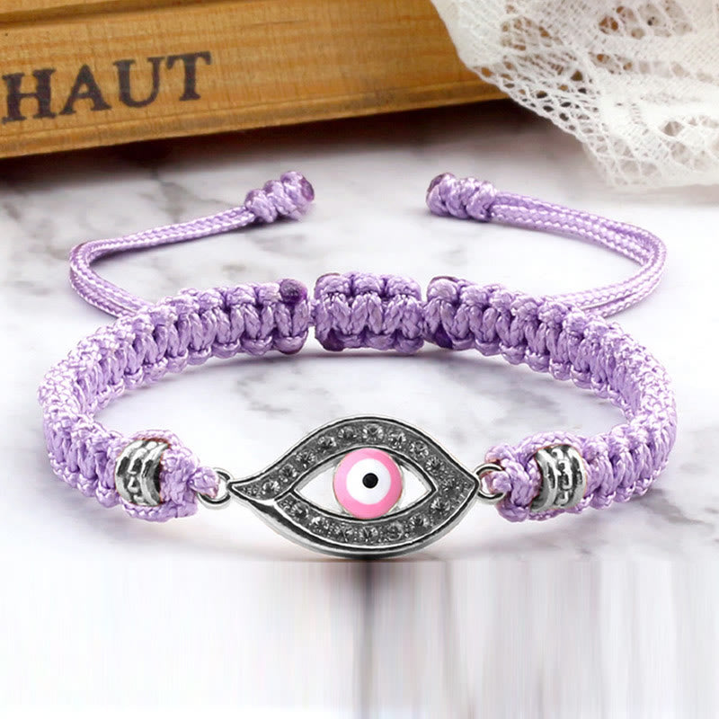 Buddha Stones Evil Eye Keep Away Evil Spirits String Bracelet - Touch Bling