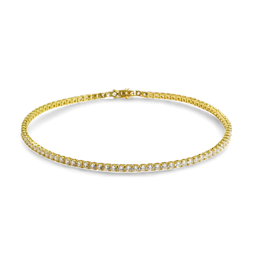 3mm Tennis Necklace