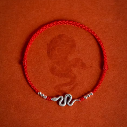 2025 Year of the Snake Charm String Bracelet