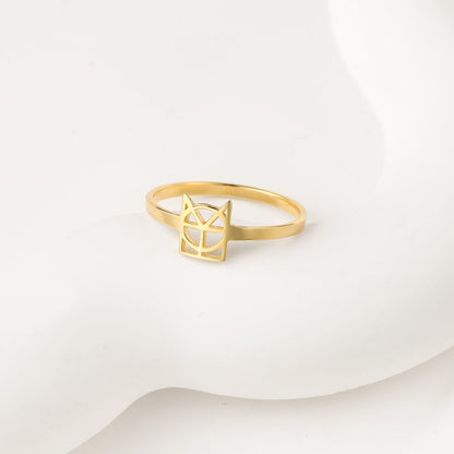 Monogramm-Namensring